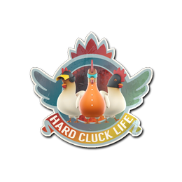Sticker | Hard Cluck Life (Holo)