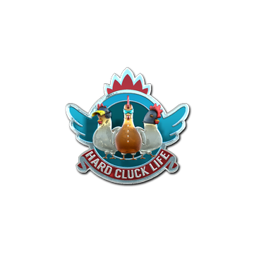 Sticker | Hard Cluck Life (Foil)