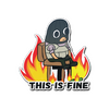 Sticker | This Is Fine (T)