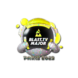 Sticker | BLAST.tv (Glitter) | Paris 2023