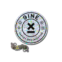 Sticker | 9INE (Glitter) | Paris 2023