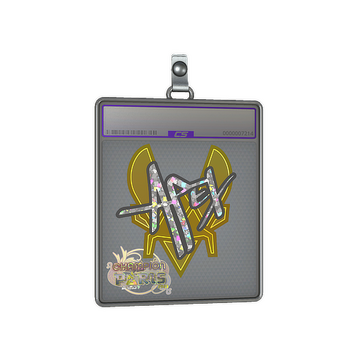 Sticker Slab | apEX (Glitter, Champion) | Paris 2023