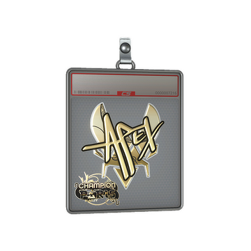 Sticker Slab | apEX (Gold, Champion) | Paris 2023