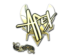 Steam Community Market :: Listings for Sticker | apEX (Gold