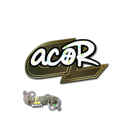 Sticker | acoR (Glitter) | Paris 2023