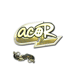 Sticker | acoR (Gold) | Paris 2023