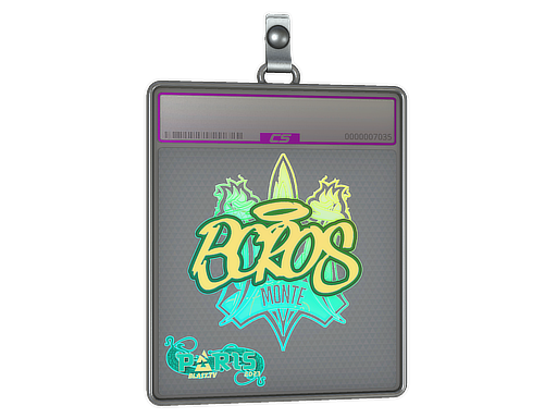 Sticker Slab | BOROS | Paris 2023 | Holo