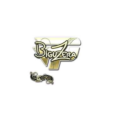 Sticker | biguzera (Gold) | Paris 2023