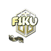 Sticker | F1KU (Gold) | Paris 2023
