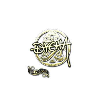 Sticker | Dycha (Gold) | Paris 2023