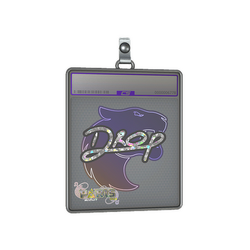 Sticker Slab | drop (Glitter) | Paris 2023