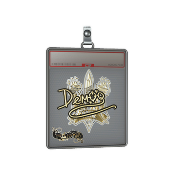 Sticker Slab | DemQQ (Gold) | Paris 2023