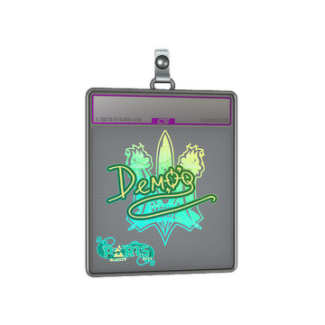 Sticker Slab | DemQQ (Holo) | Paris 2023