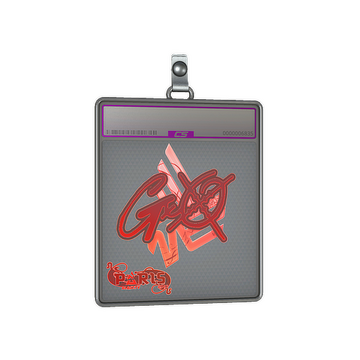 Sticker Slab | gxx- (Holo) | Paris 2023