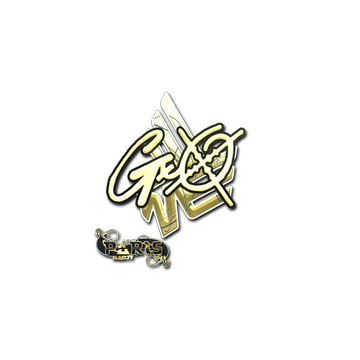 Sticker | gxx- (Gold) | Paris 2023