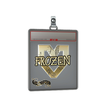 Sticker Slab | frozen (Gold) | Paris 2023