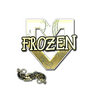 Sticker | frozen (Gold) | Paris 2023