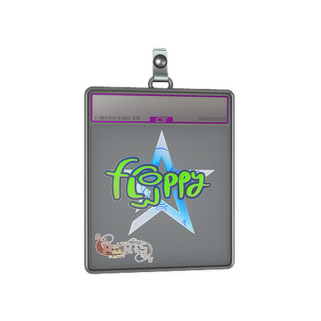 Sticker Slab | floppy (Holo) | Paris 2023