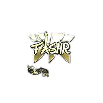 Sticker | FASHR (Gold) | Paris 2023
