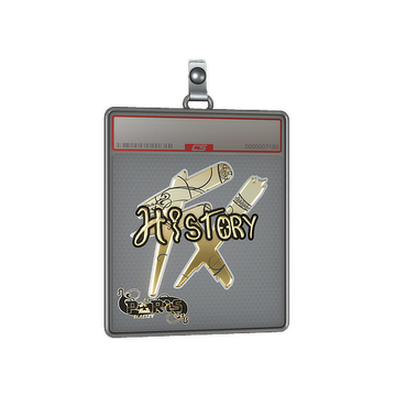 Sticker Slab | History (Gold) | Paris 2023