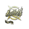 Sticker | headtr1ck (Gold) | Paris 2023