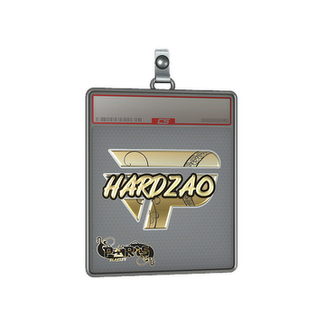Sticker Slab | hardzao (Gold) | Paris 2023