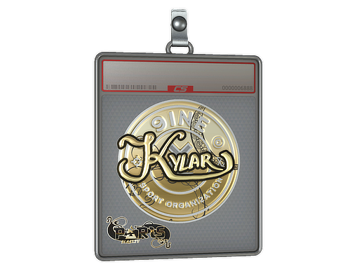 Sticker Slab | Kylar (Gold) | Paris 2023