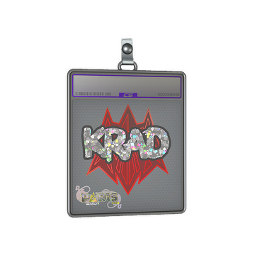 Sticker Slab | Krad (Glitter) | Paris 2023