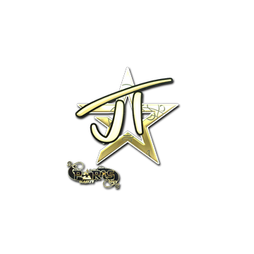 Sticker | JT (Gold) | Paris 2023