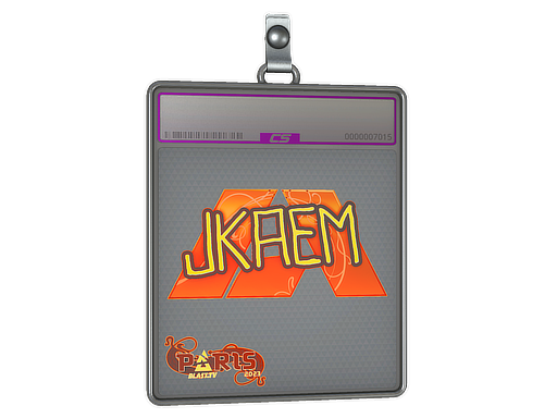 Sticker Slab | jkaem (Holo) | Paris 2023