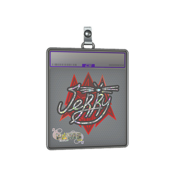 Sticker Slab | Jerry (Glitter) | Paris 2023