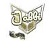 Sticker | jabbi (Gold) | Paris 2023