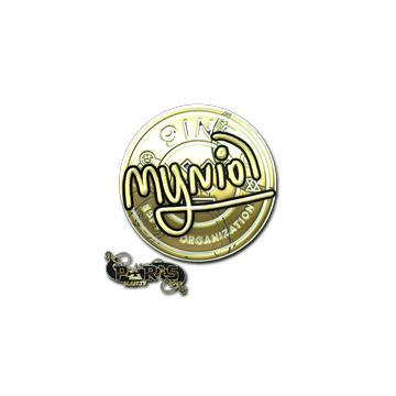 Sticker | mynio (Gold) | Paris 2023