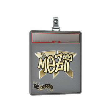 Sticker Slab | mezii (Gold) | Paris 2023