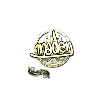 Sticker | maden (Gold) | Paris 2023