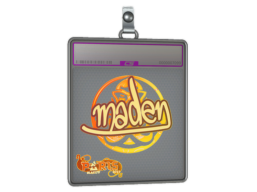 Sticker Slab | maden (Holo) | Paris 2023