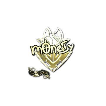 Sticker | m0NESY (Gold) | Paris 2023