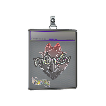 Sticker Slab | m0NESY (Glitter) | Paris 2023