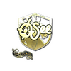 Sticker | oSee (Gold) | Paris 2023