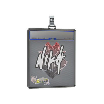 Sticker Slab | NiKo | Paris 2023