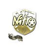 Sticker | nitr0 (Gold) | Paris 2023