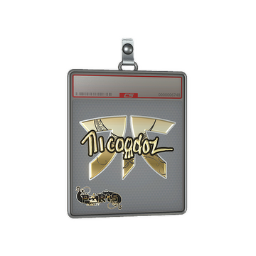 Sticker Slab | nicoodoz (Gold) | Paris 2023