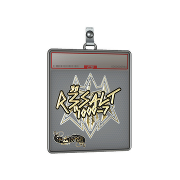 Sticker Slab | r3salt (Gold) | Paris 2023