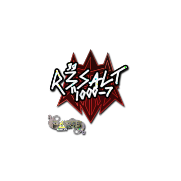 Sticker | r3salt (Glitter) | Paris 2023