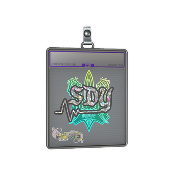 Sticker Slab | sdy (Glitter) | Paris 2023