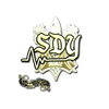 Sticker | sdy (Gold) | Paris 2023