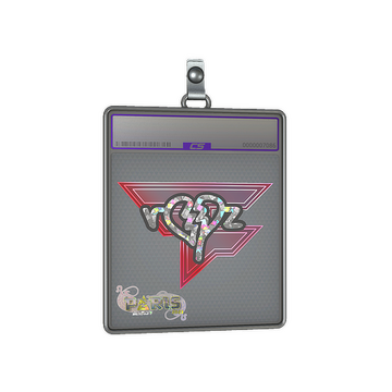 Sticker Slab | ropz (Glitter) | Paris 2023