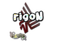 Sticker | rigoN (Glitter) | Paris 2023