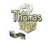 Sticker | Thomas (Gold) | Paris 2023
