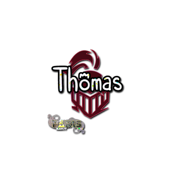 Sticker | Thomas (Glitter) | Paris 2023
